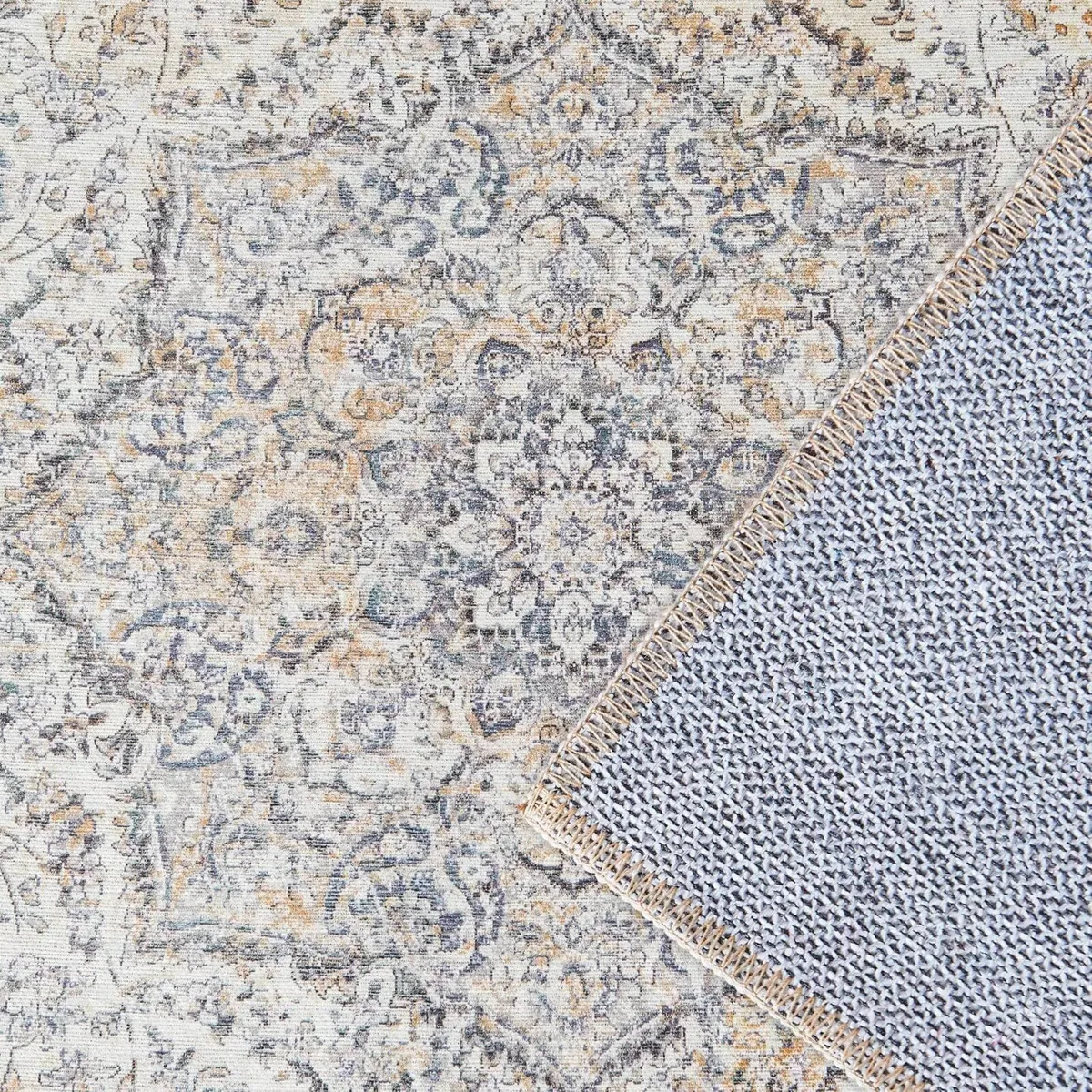 60x210cm Hallway Floral Rug Vintage Accent - Image 4