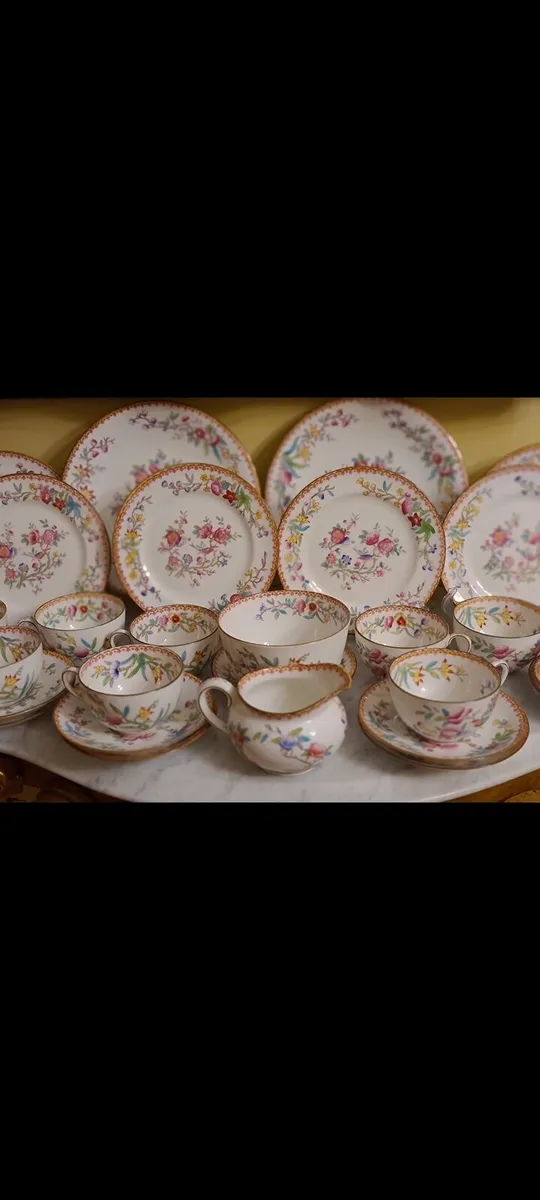 Royal Doulton double teaset for 12 - Image 4
