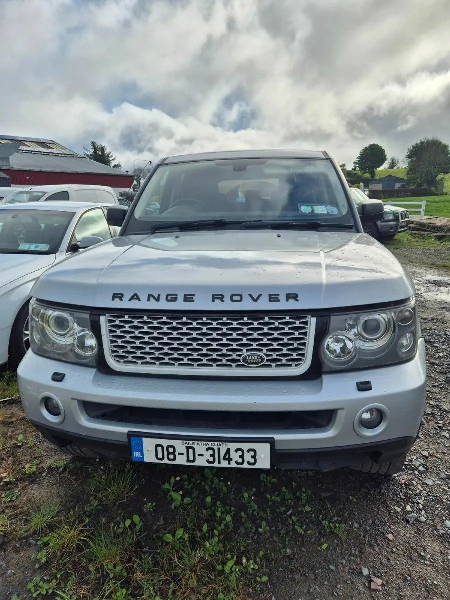 2008 Range Rover Sport - STARTS BUT NON DRIVER - Image 2