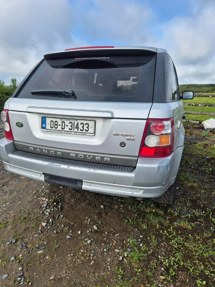 2008 Range Rover Sport - STARTS BUT NON DRIVER - Image 3