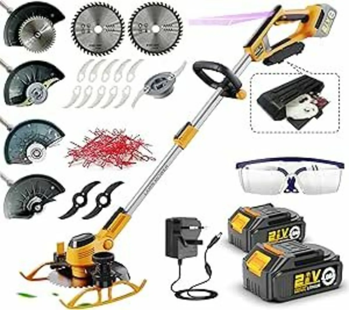 Grass Trimmers Cordless Garden Strimmer Electric - Image 2