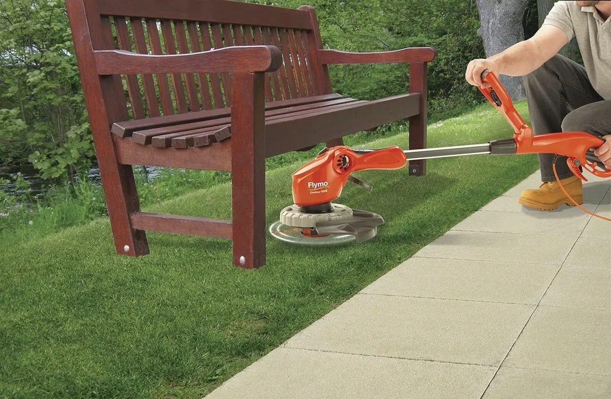 Electric Grass Trimmer Edger Cutting Width 25 cm - Image 4