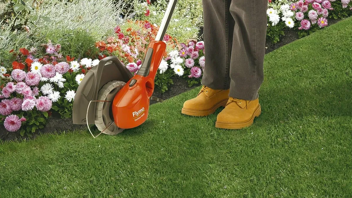 Electric Grass Trimmer Edger 650W Cutting 30cm - Image 4