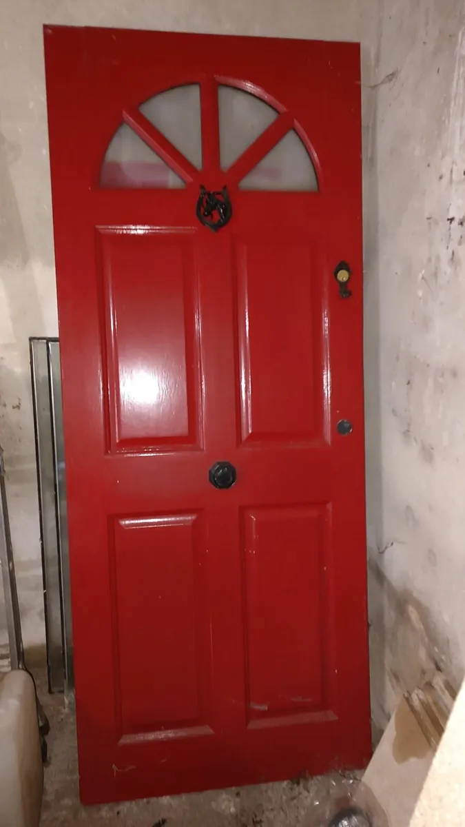 2 External hardwood doors for Sale - Image 2