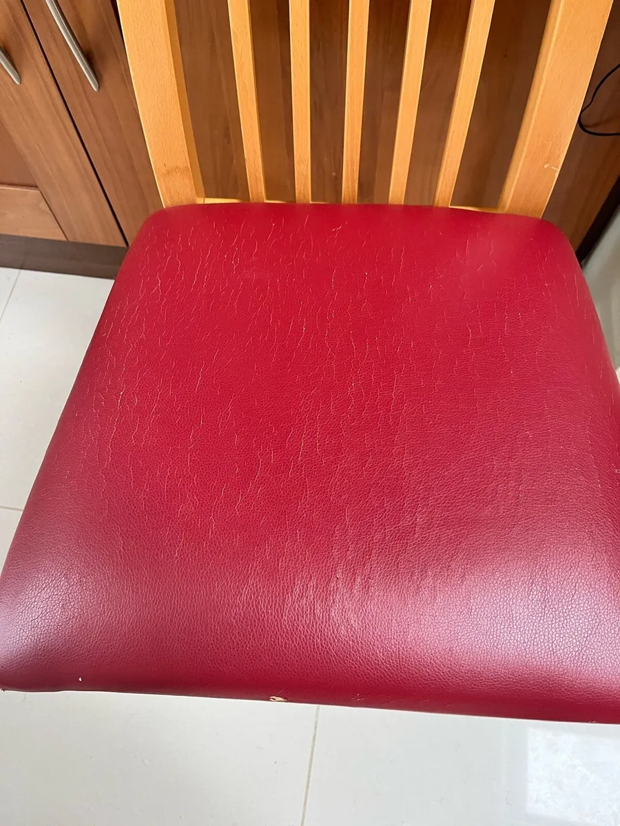 6 x high back chairs - Image 2