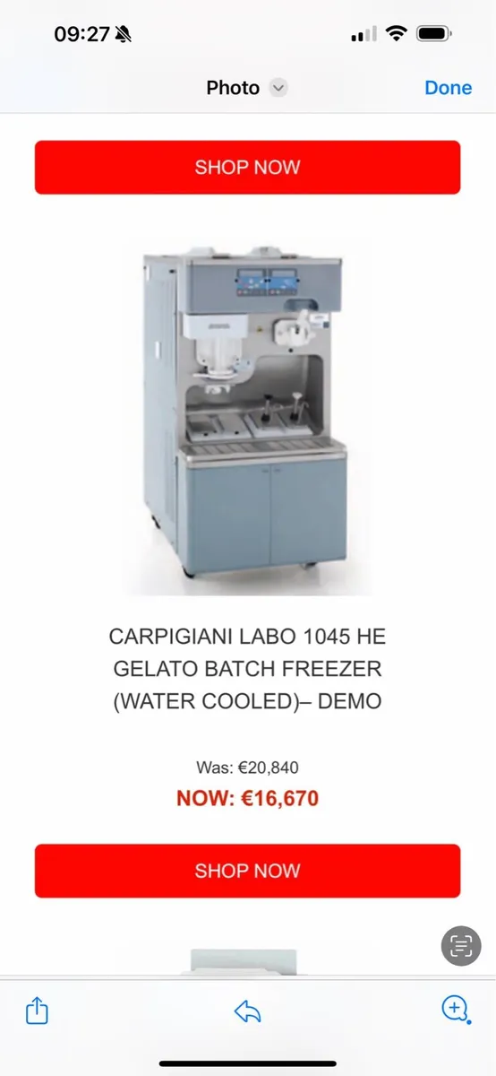 Milkshake machine needs gas - Image 2