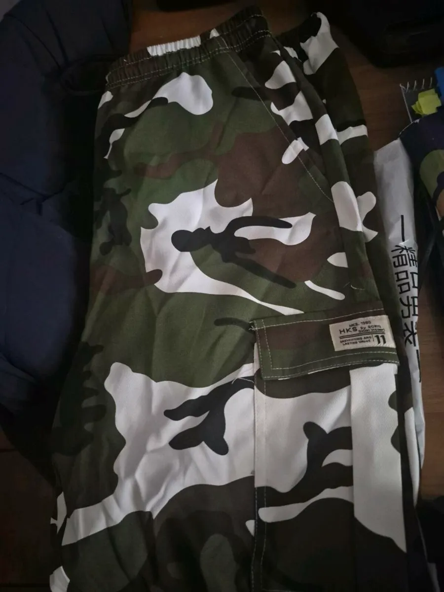 2 NEW PAIRS OF CARGO PANTS - Image 2