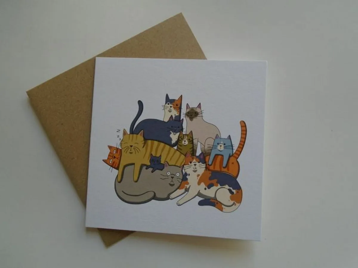 Blank greeting card,Cards - Image 1