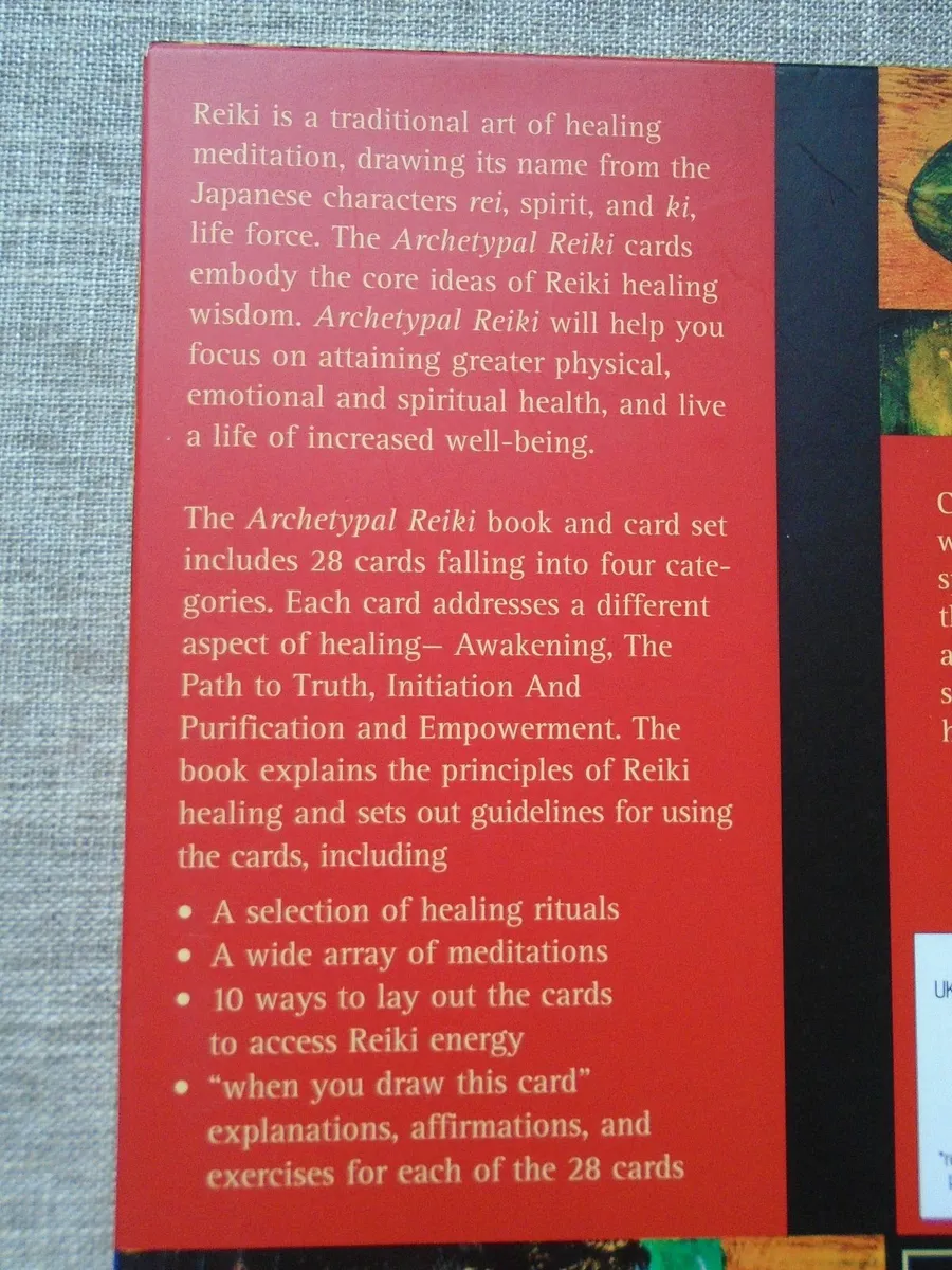 Archetypal Reiki book and cards,Books,Gift - Image 2