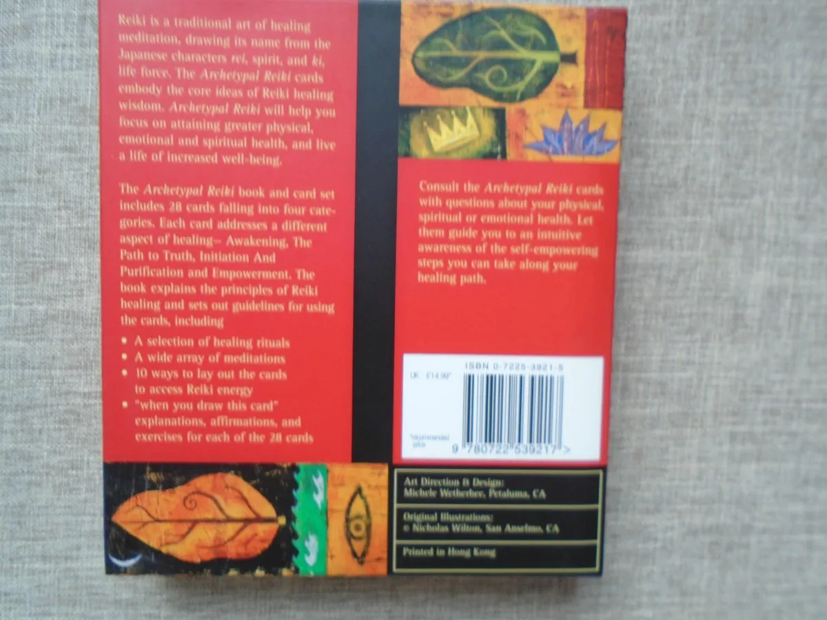 Archetypal Reiki book and cards,Books,Gift - Image 3
