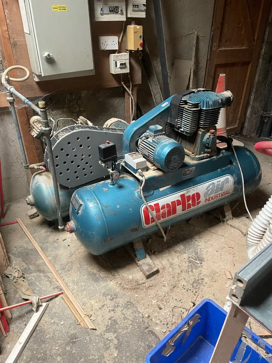 Clarke industrial air compressors