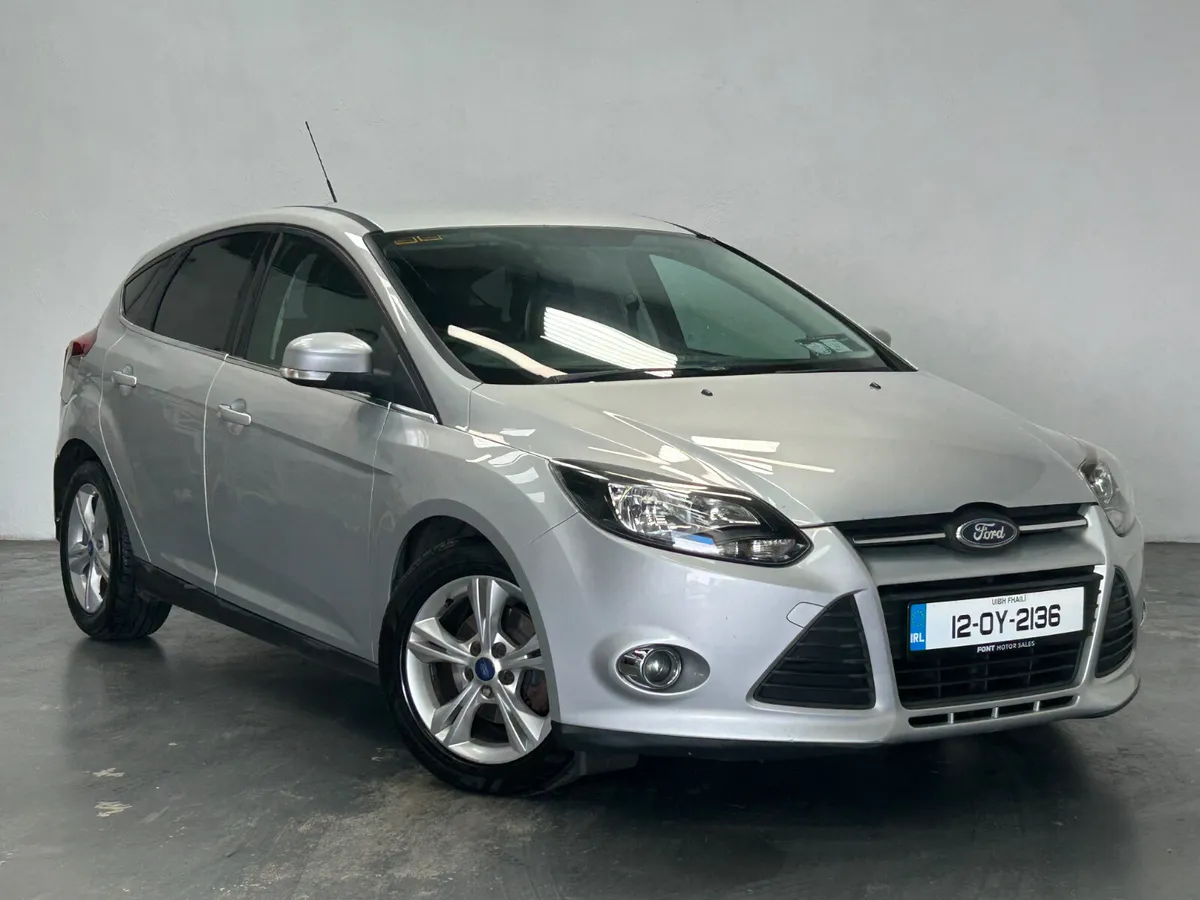12 FORD FOCUS 1.6TDCI ZETEC = NEW NCT - Image 1