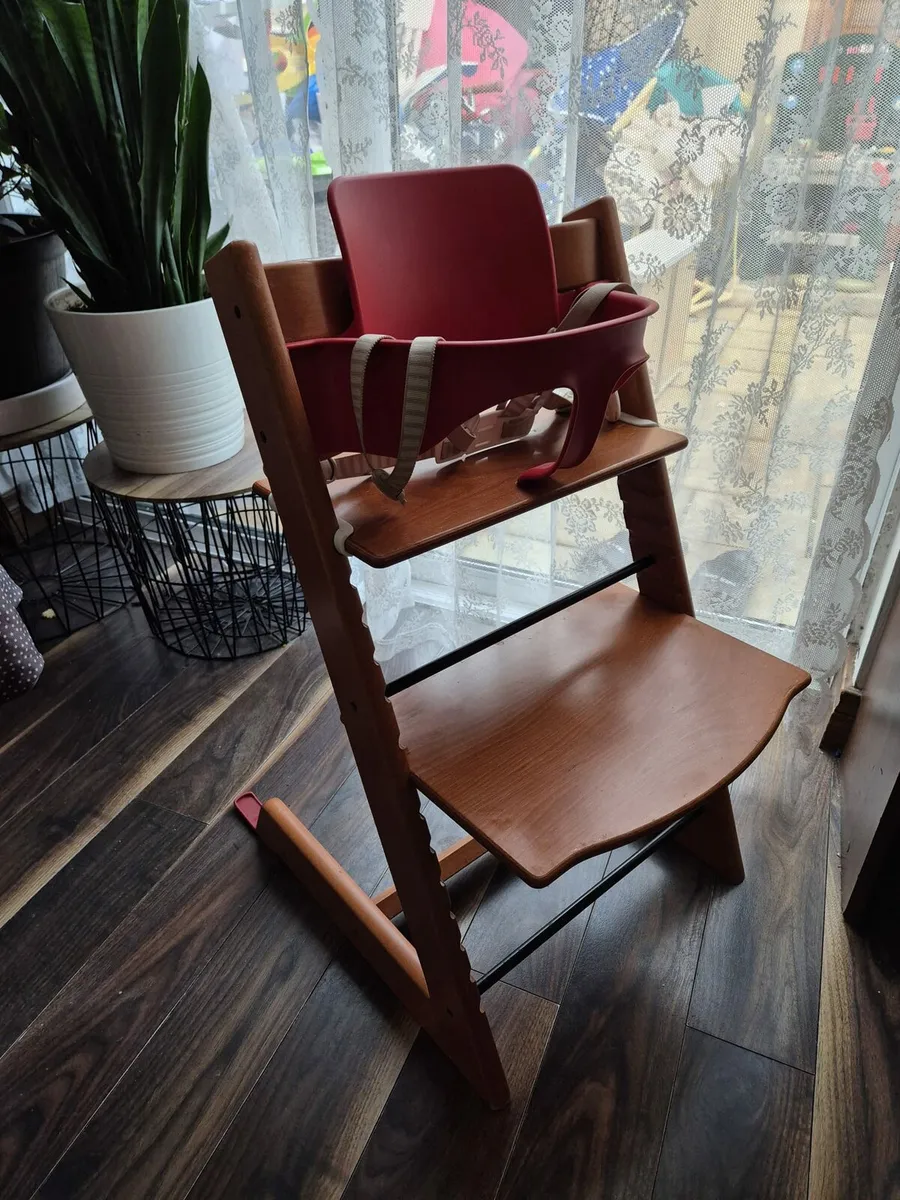 Stokke Tripp Trapp Chair with Accessories - Image 1