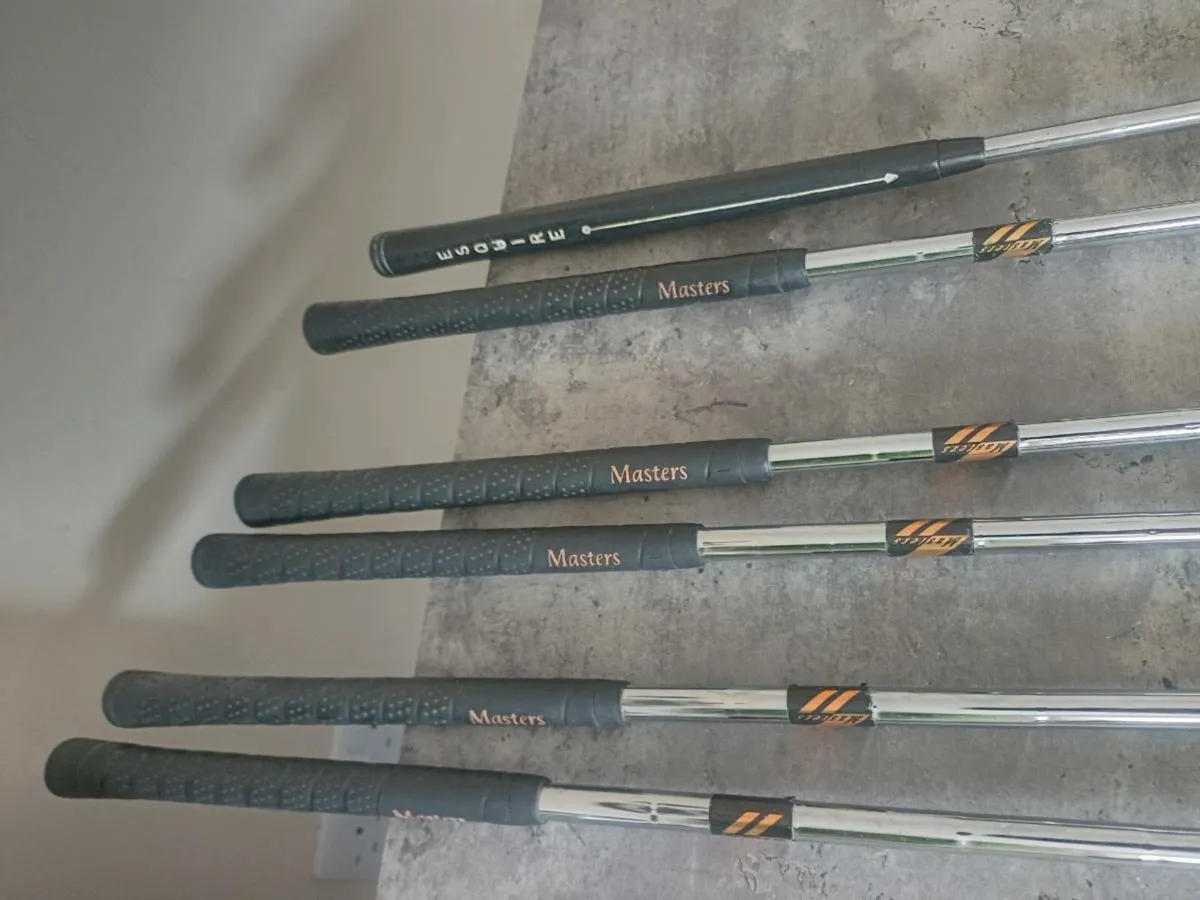 Masters golf irons. Right handed clubs. - Image 4