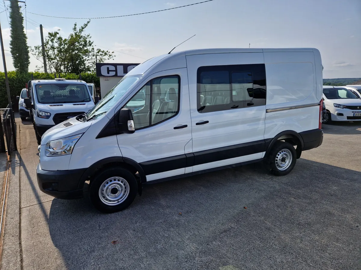 2016 FORD TRANSIT 7  SEATER CREWCAB 2.2L 125BHP - Image 2