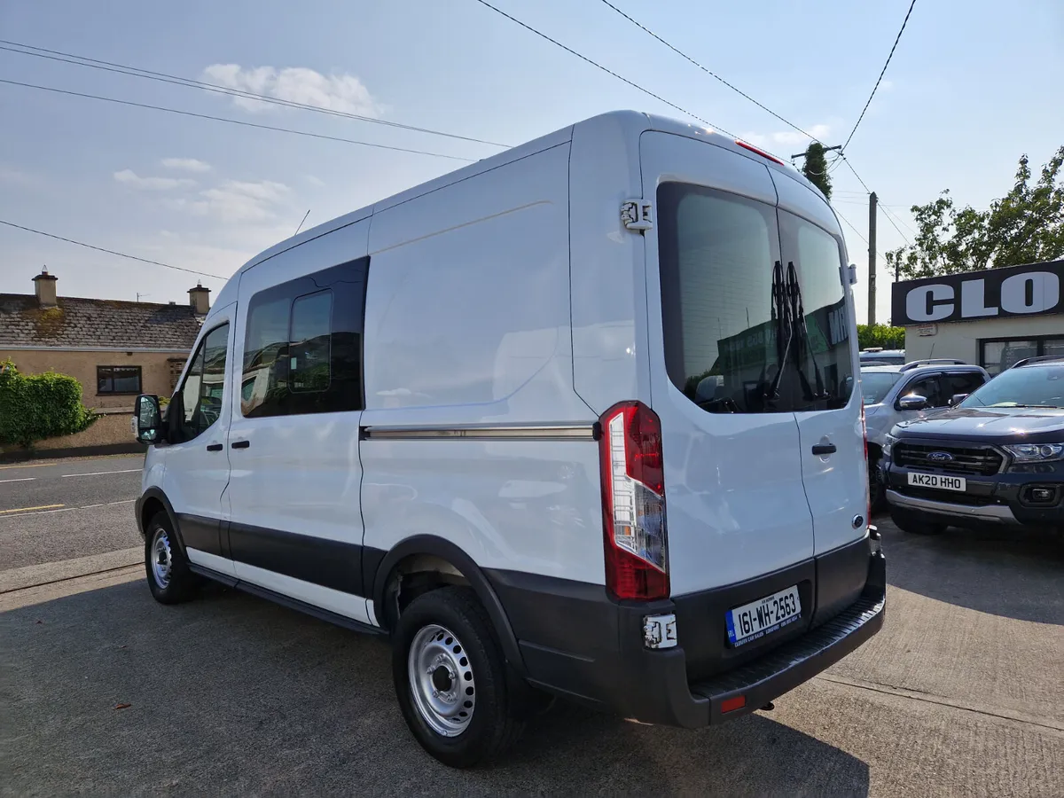 2016 FORD TRANSIT 7  SEATER CREWCAB 2.2L 125BHP - Image 3