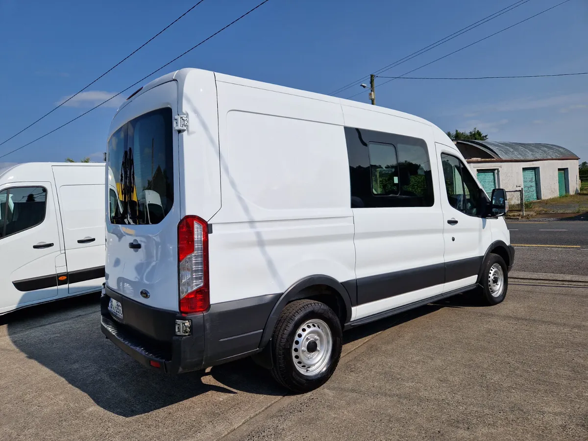2016 FORD TRANSIT 7  SEATER CREWCAB 2.2L 125BHP - Image 4