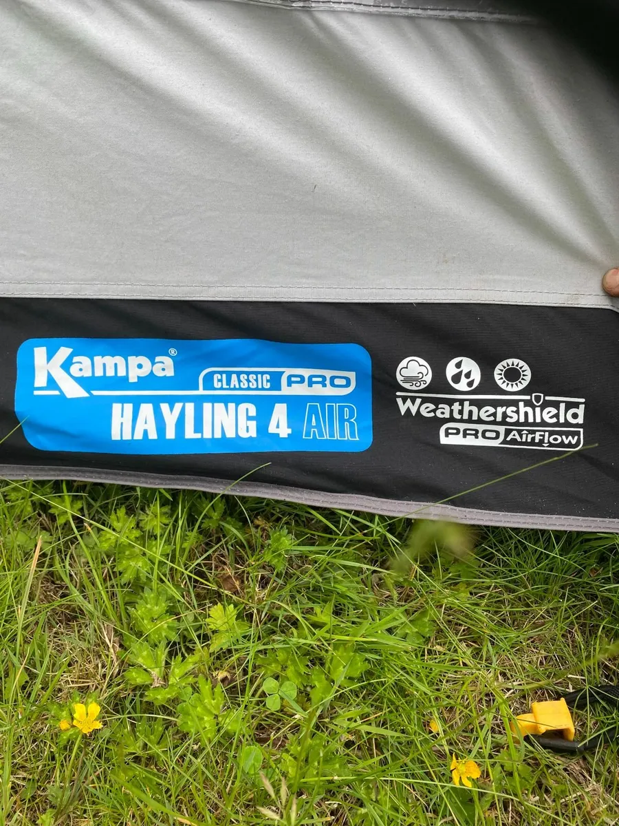 Kampa Hayling 4 Air Classic Pro, Polycotton Tent - Image 3