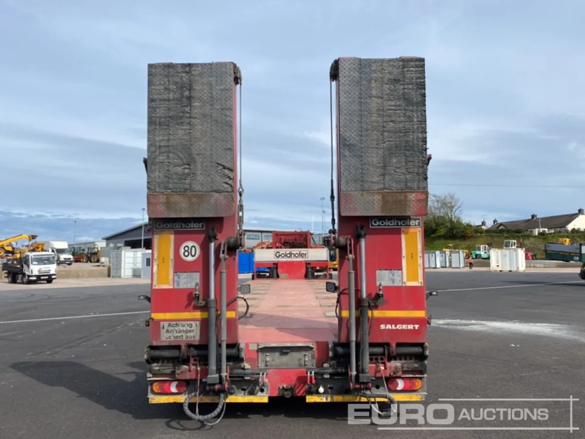 2014 Goldhofer 8 Axle Double Extending Stepframe - Image 4