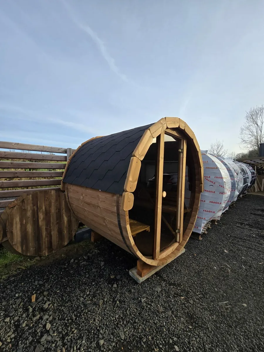 Thermowood Barrel sauna 1.8m - Image 3