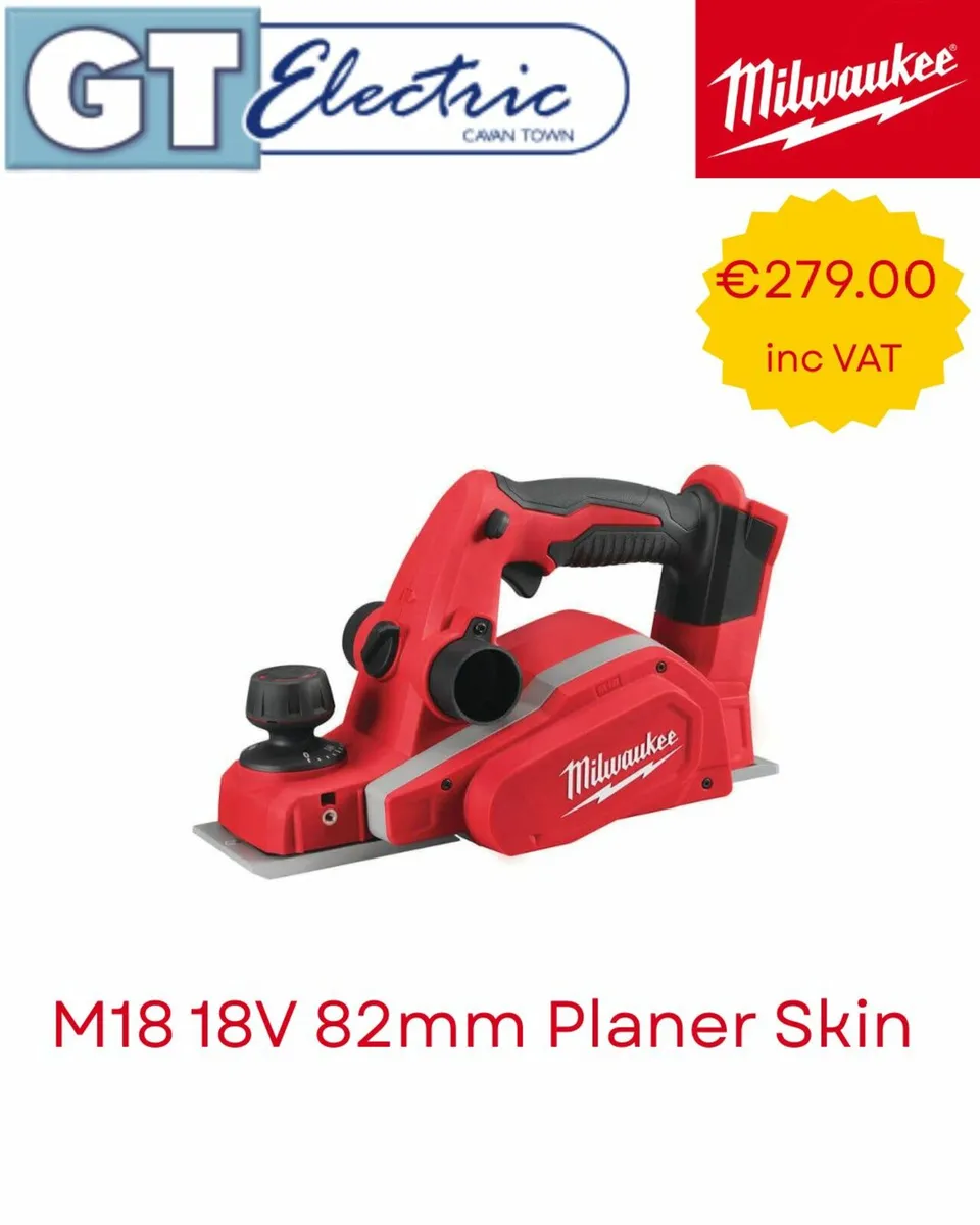 M18 18V 82mm Planer Skin