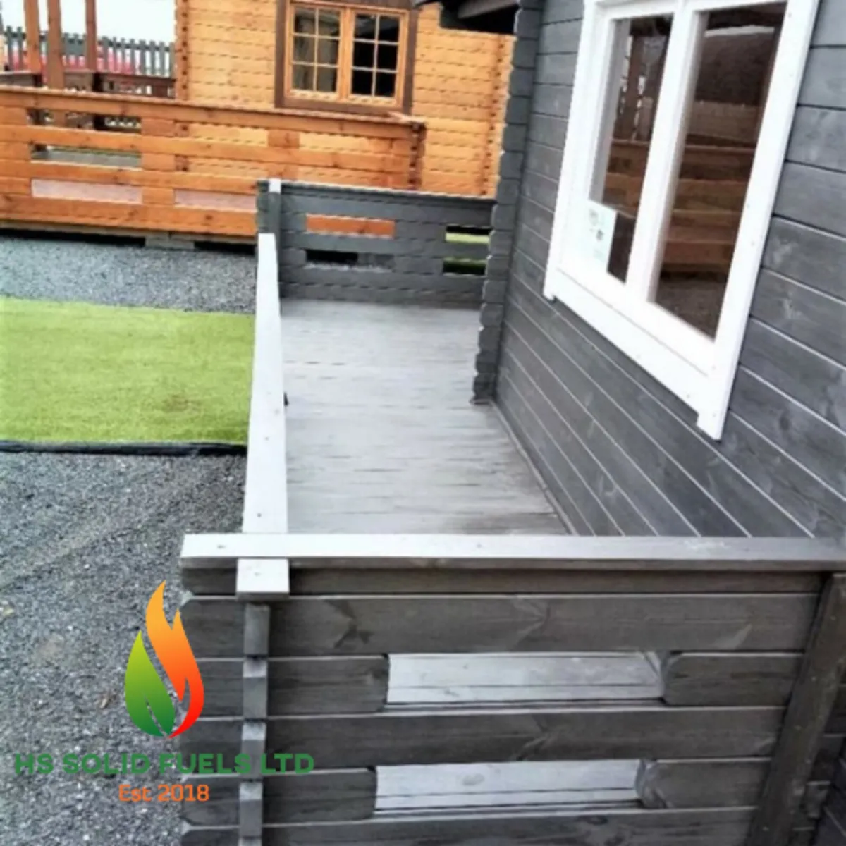 Solid wood cabin "Gloria" 5×5m - Image 3