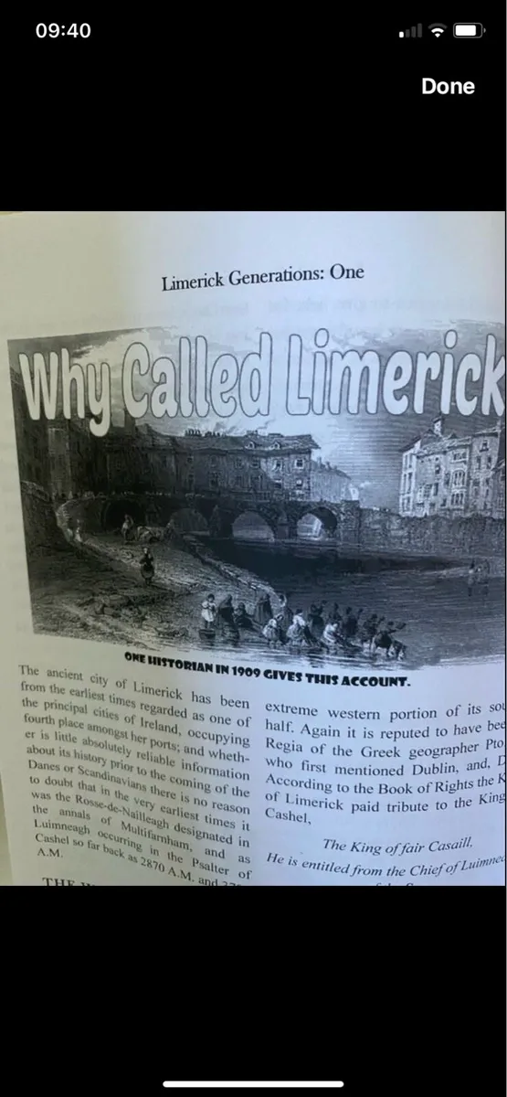 Limerick Generations 1900-1909 - Image 1