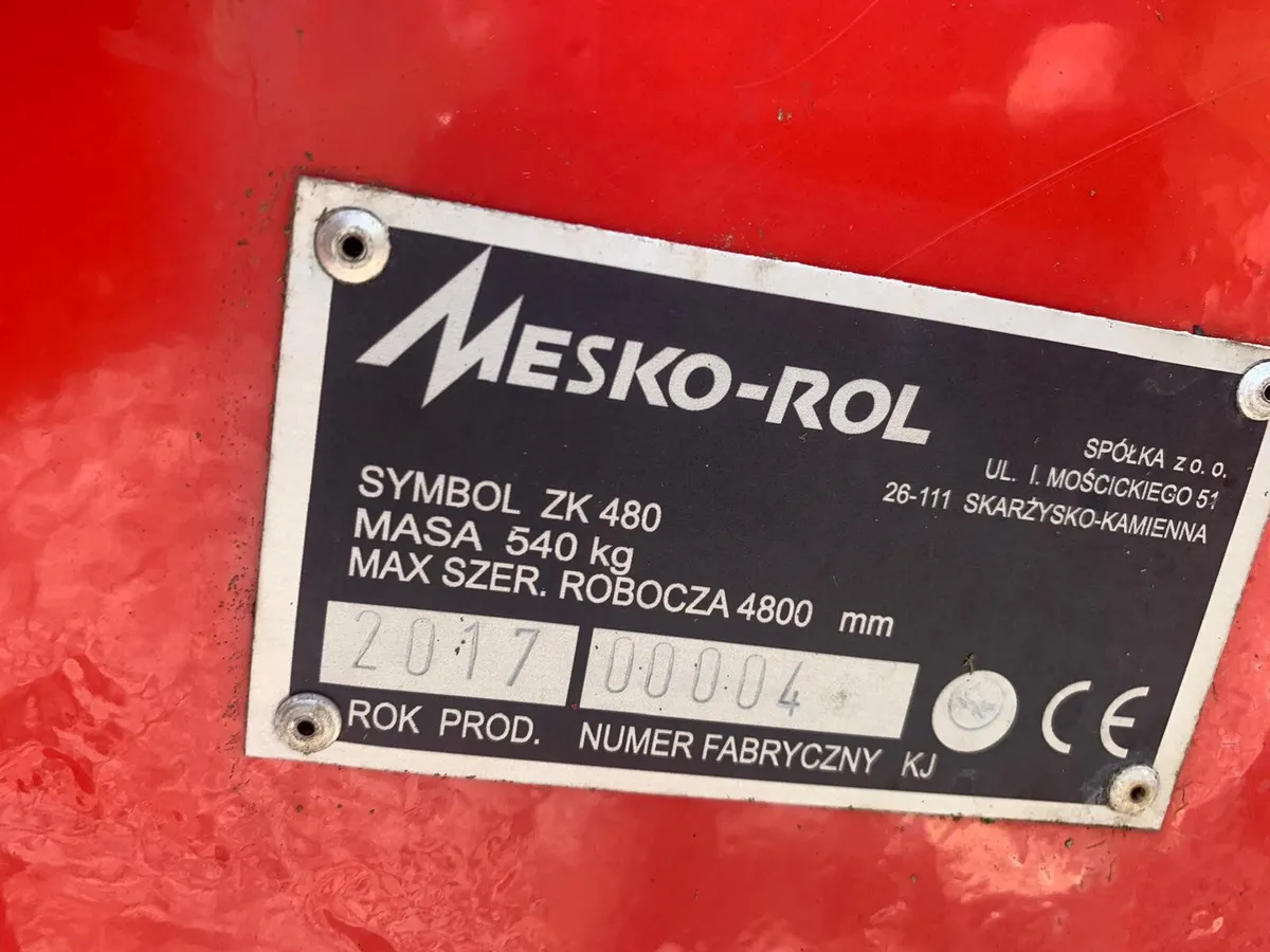 MESKRO ZK480 AS NEW - Image 4