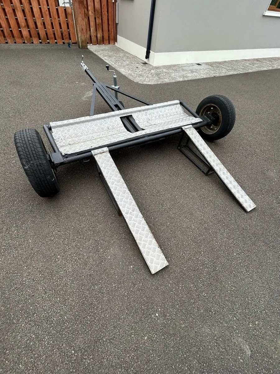 Car Transporter Trailer!!MINT!!! - Image 1