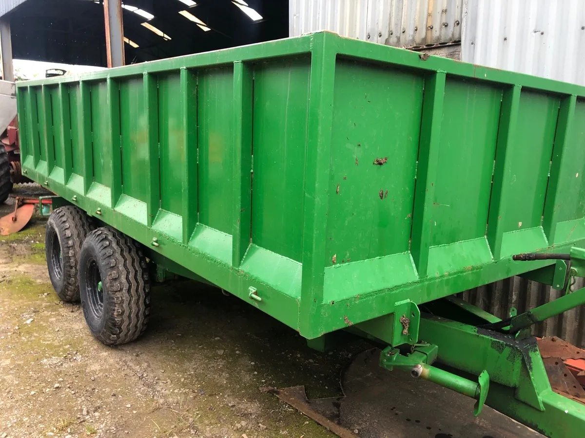 Tipping trailer 14ft - Image 1