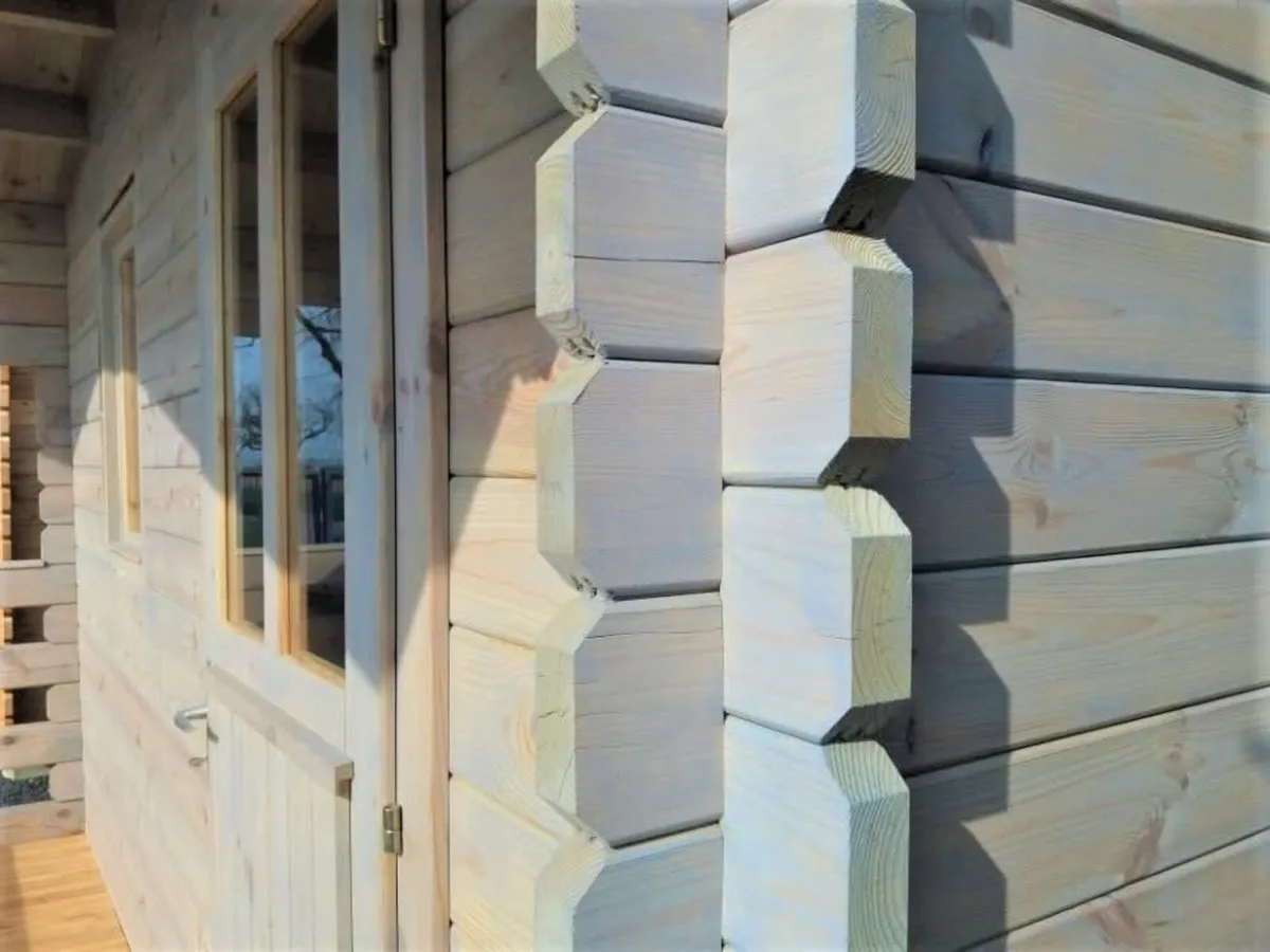 Solid wood cabin "Elsa" 3.6×4.8m - Image 3