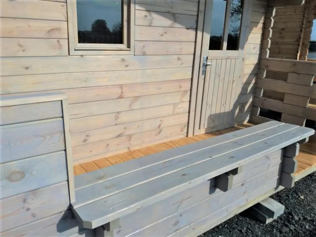 Solid wood cabin "Elsa" 3.6×4.8m - Image 4