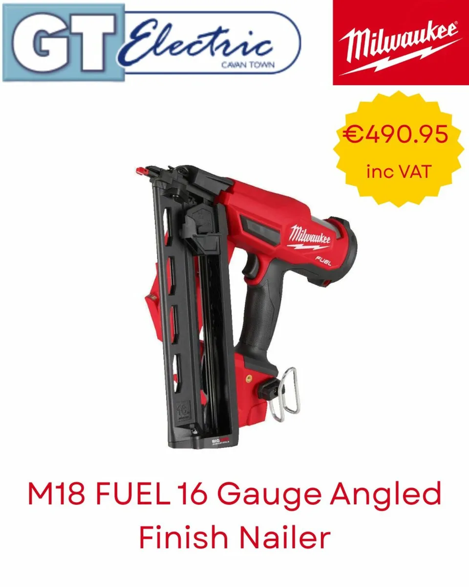 M18 FUEL 16 Gauge Angled Finish Nailer