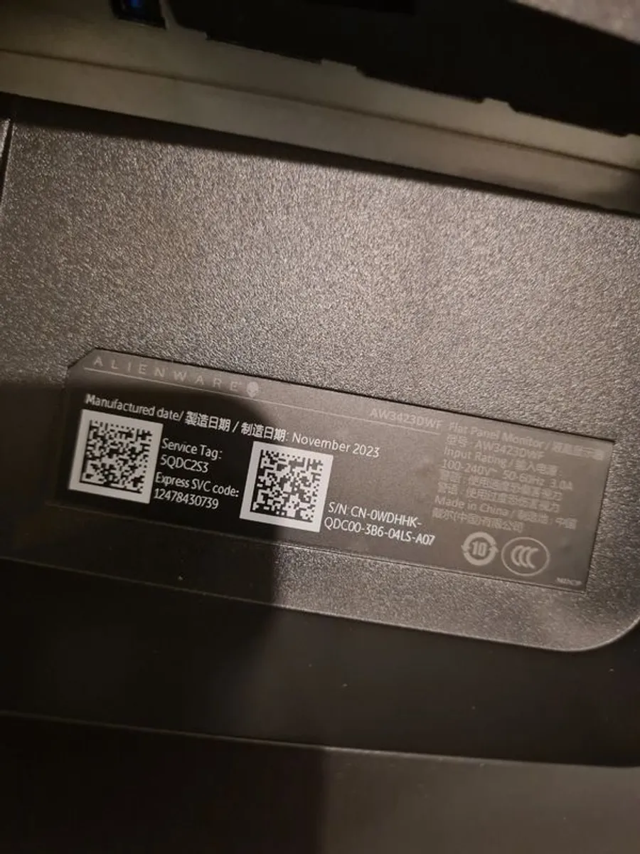 Dell Alienware AW3423DWF QD-OLED gaming monitor - Image 3