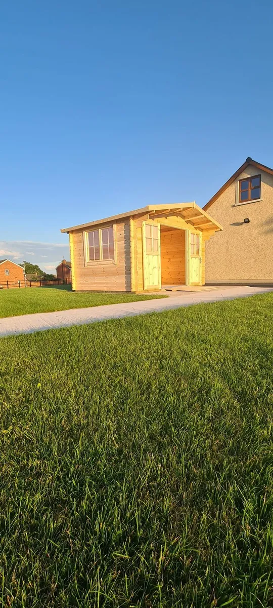 Solid wood cabin "Reine" 4×3m - Image 1