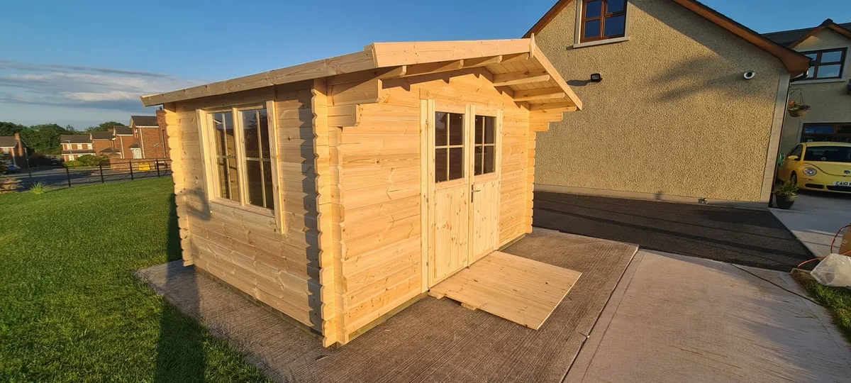 Solid wood cabin "Reine" 4×3m - Image 4