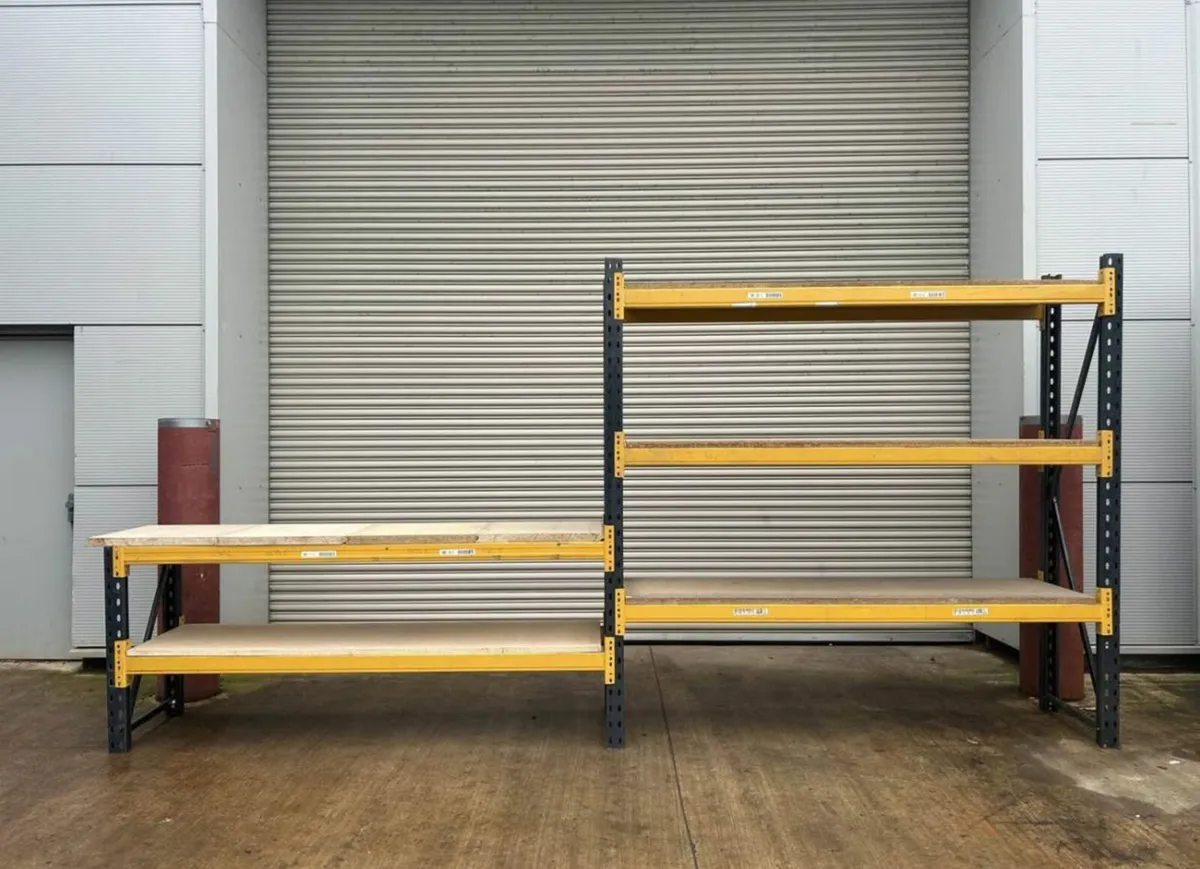 Longspan shelving & workbench - Image 1