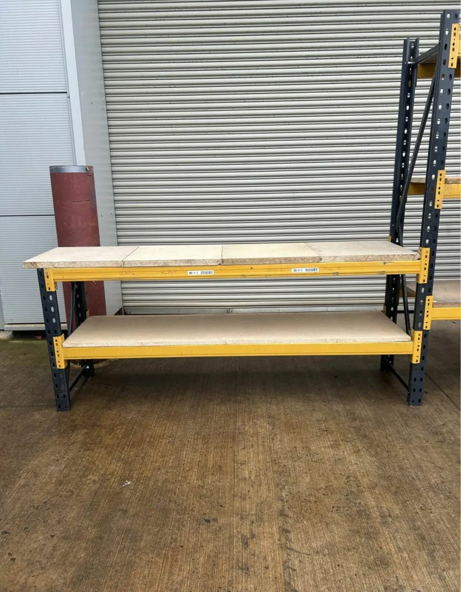 Longspan shelving & workbench - Image 2