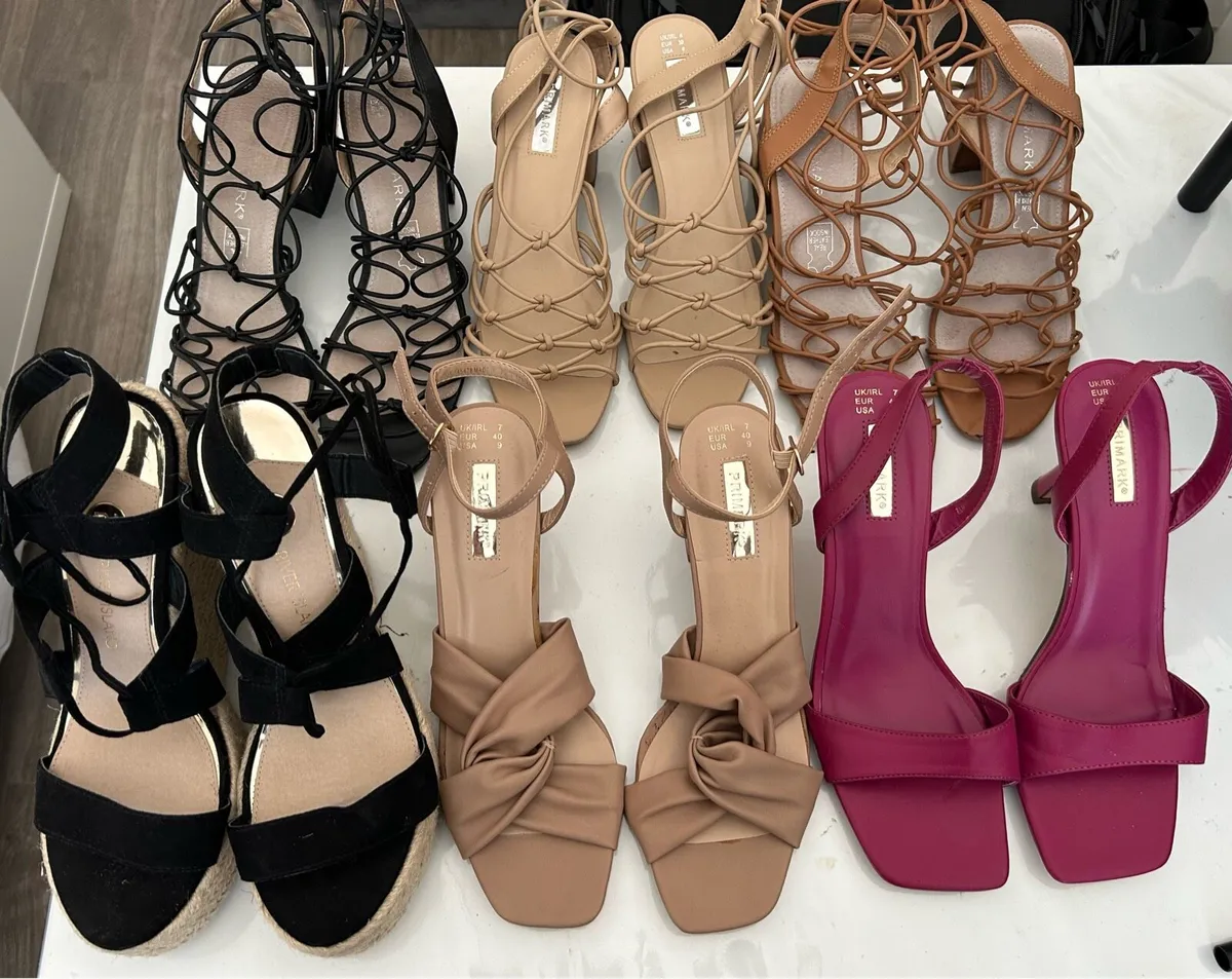 6 Pairs of women’s shos - Image 1