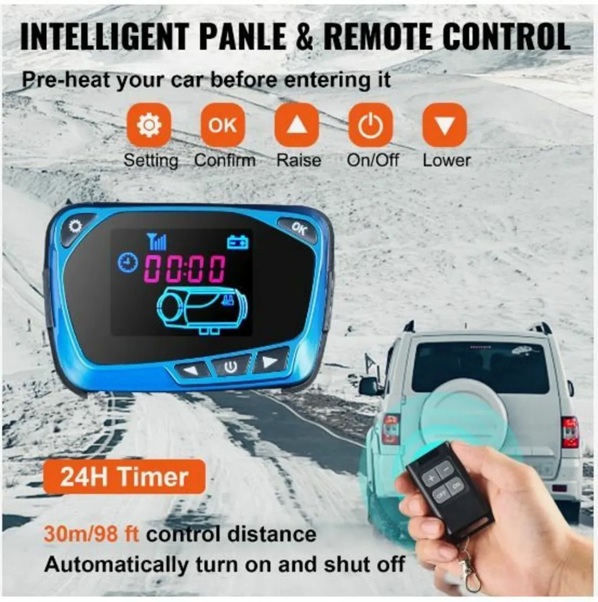 NEW Diesel Air Heater, 5KW 12V Parking Heater - Image 4