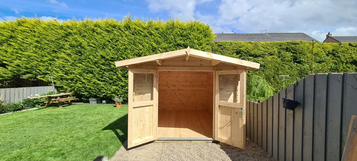 Solid wood cabin "Pegas" 3×4m - Image 3