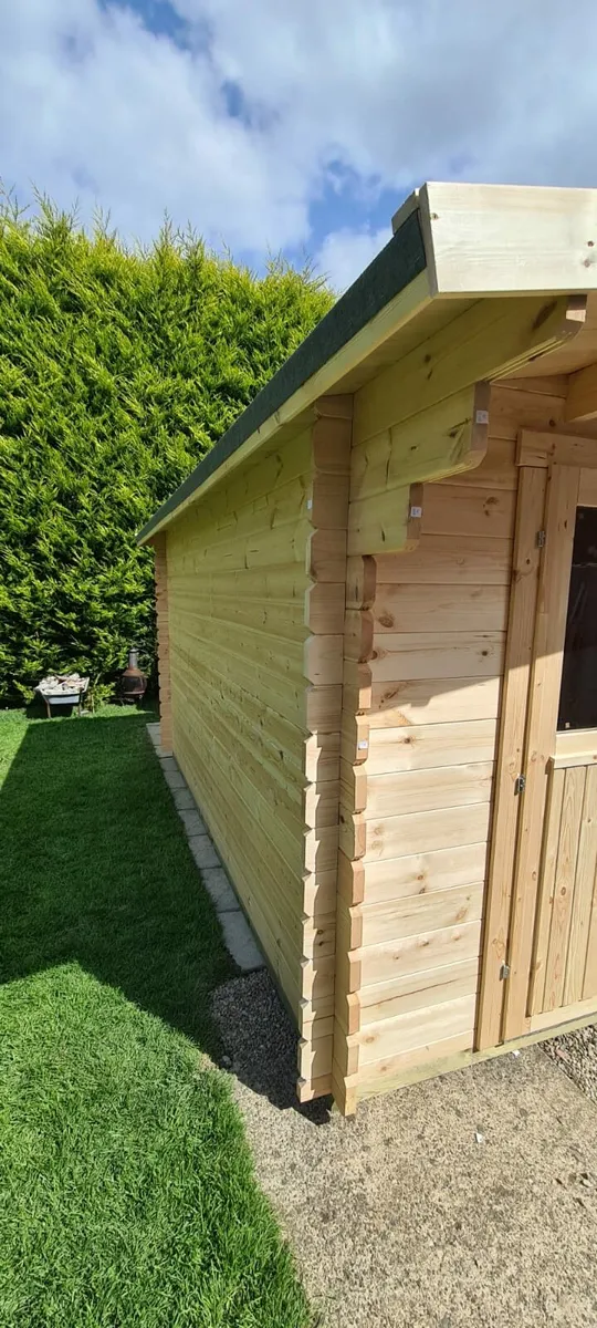 Solid wood cabin "Pegas" 3×4m - Image 4