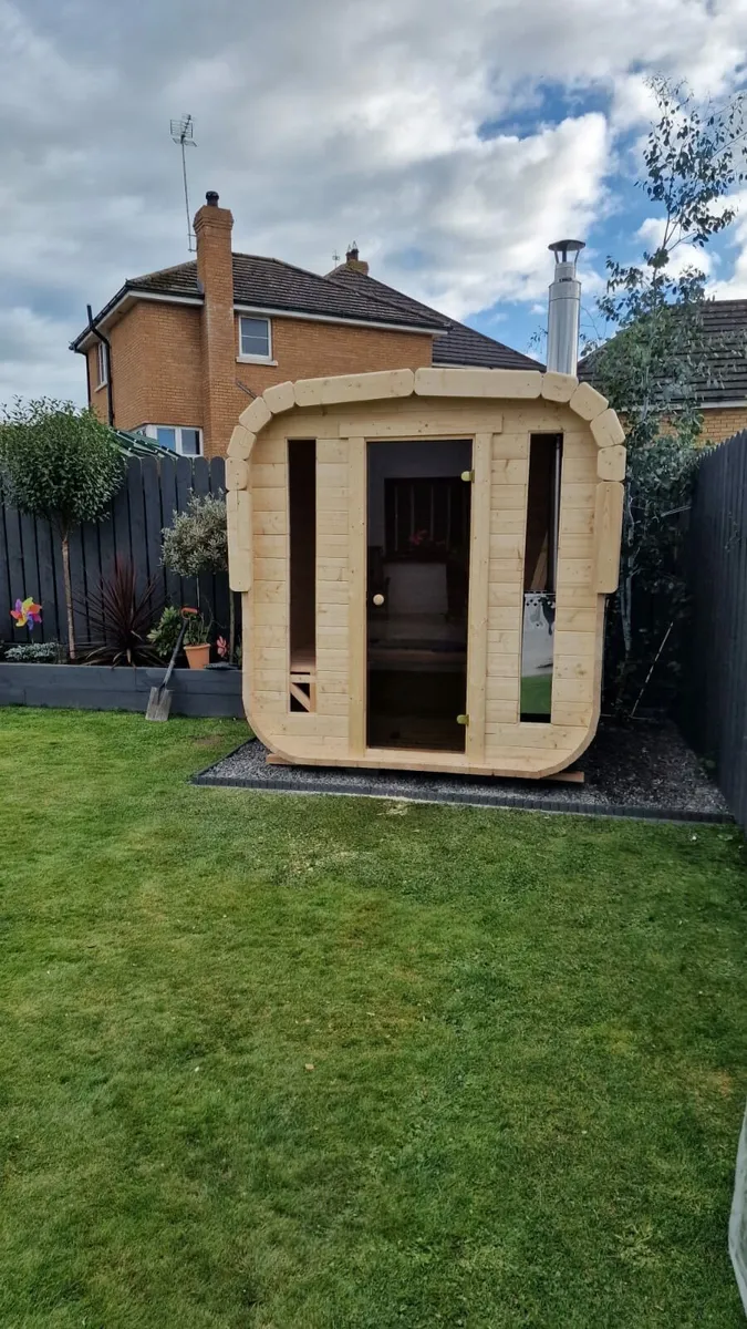 Cube sauna 2×2m - Image 1