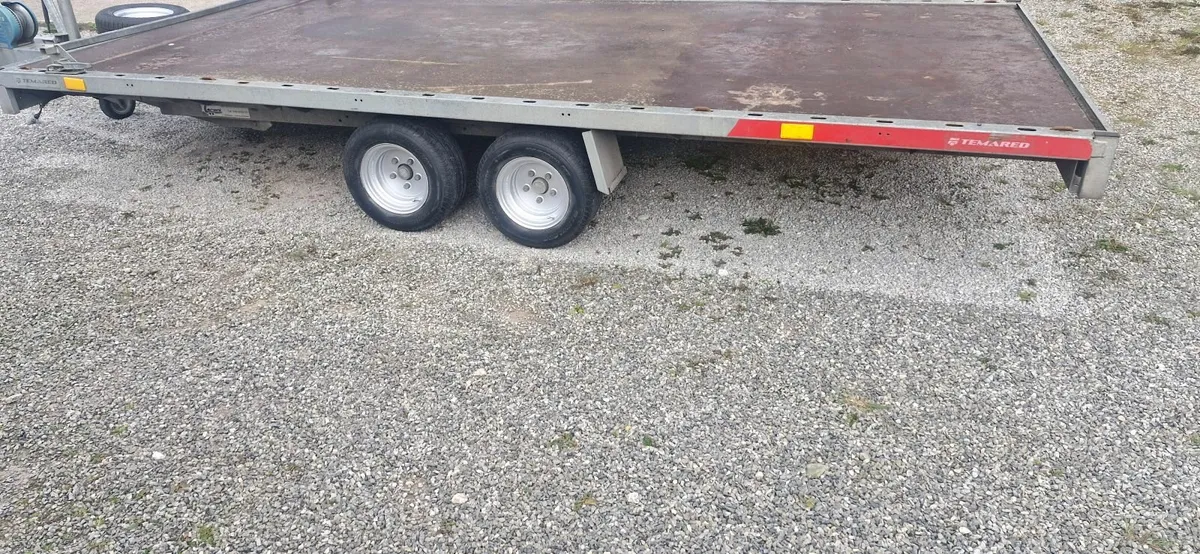 Tema car platform tilbed trailer - Image 2