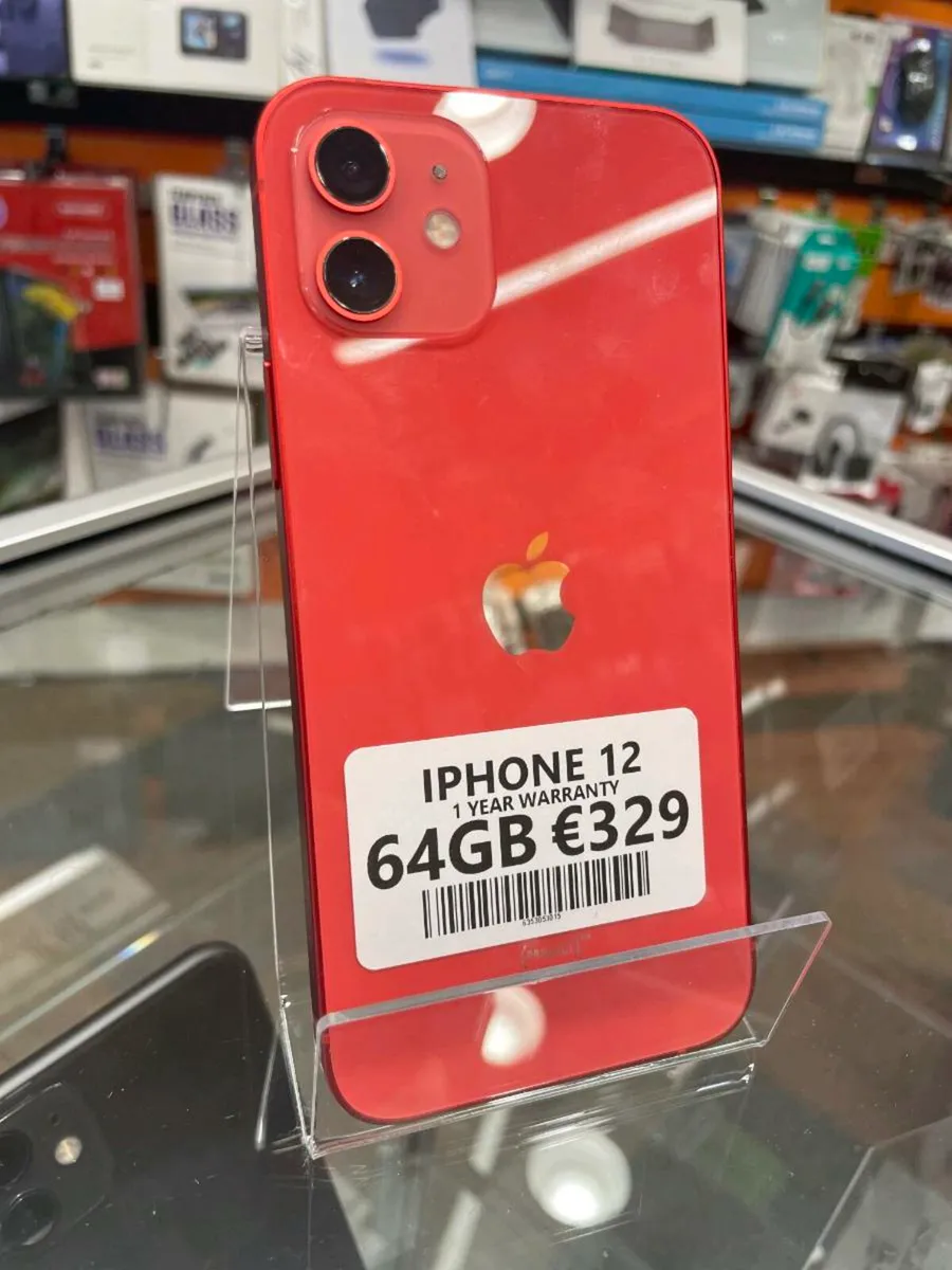 IPHONE 12 64GB, 1 YEAR WARRANTY,  UNLOCKED - Image 4