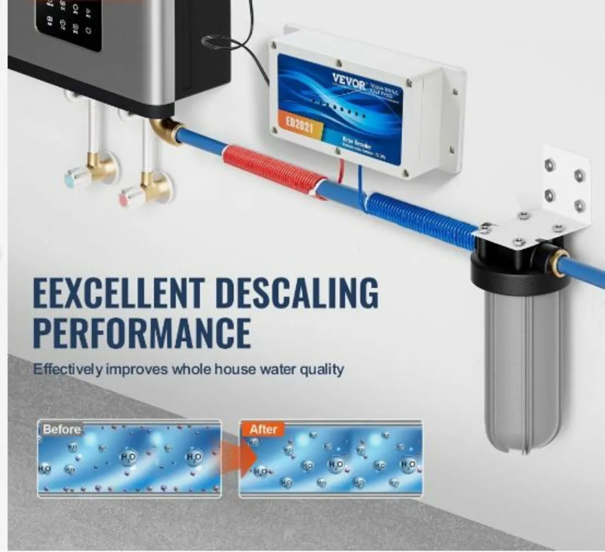 Electronic Water Descaler System Whole House - Image 2