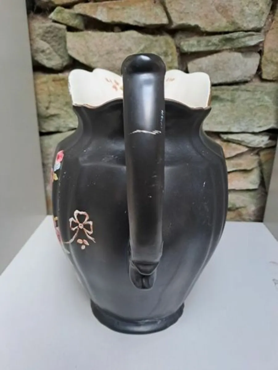 Large Antique Crown Devon Fielding water jug - Image 3