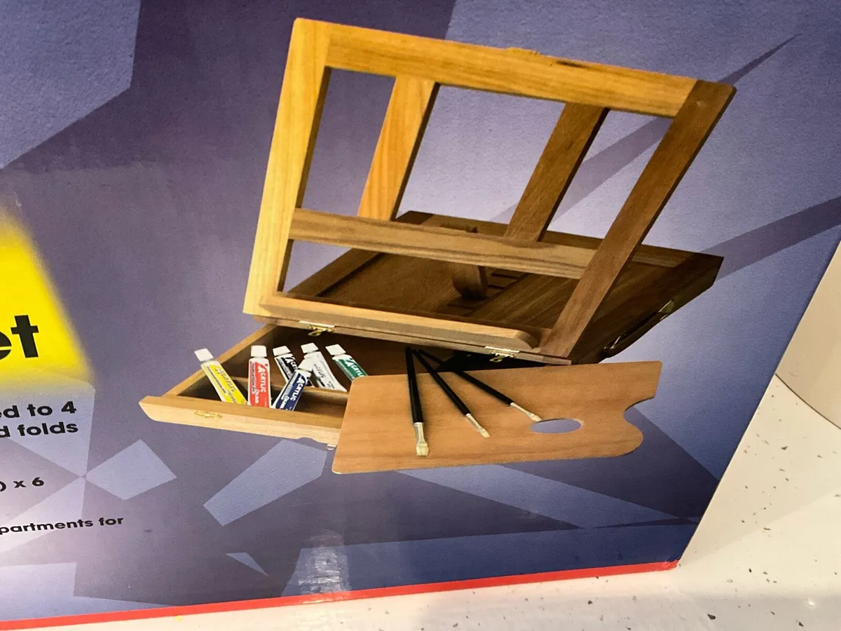 Desk Easel Painting Set. -  CREATIC - Image 3