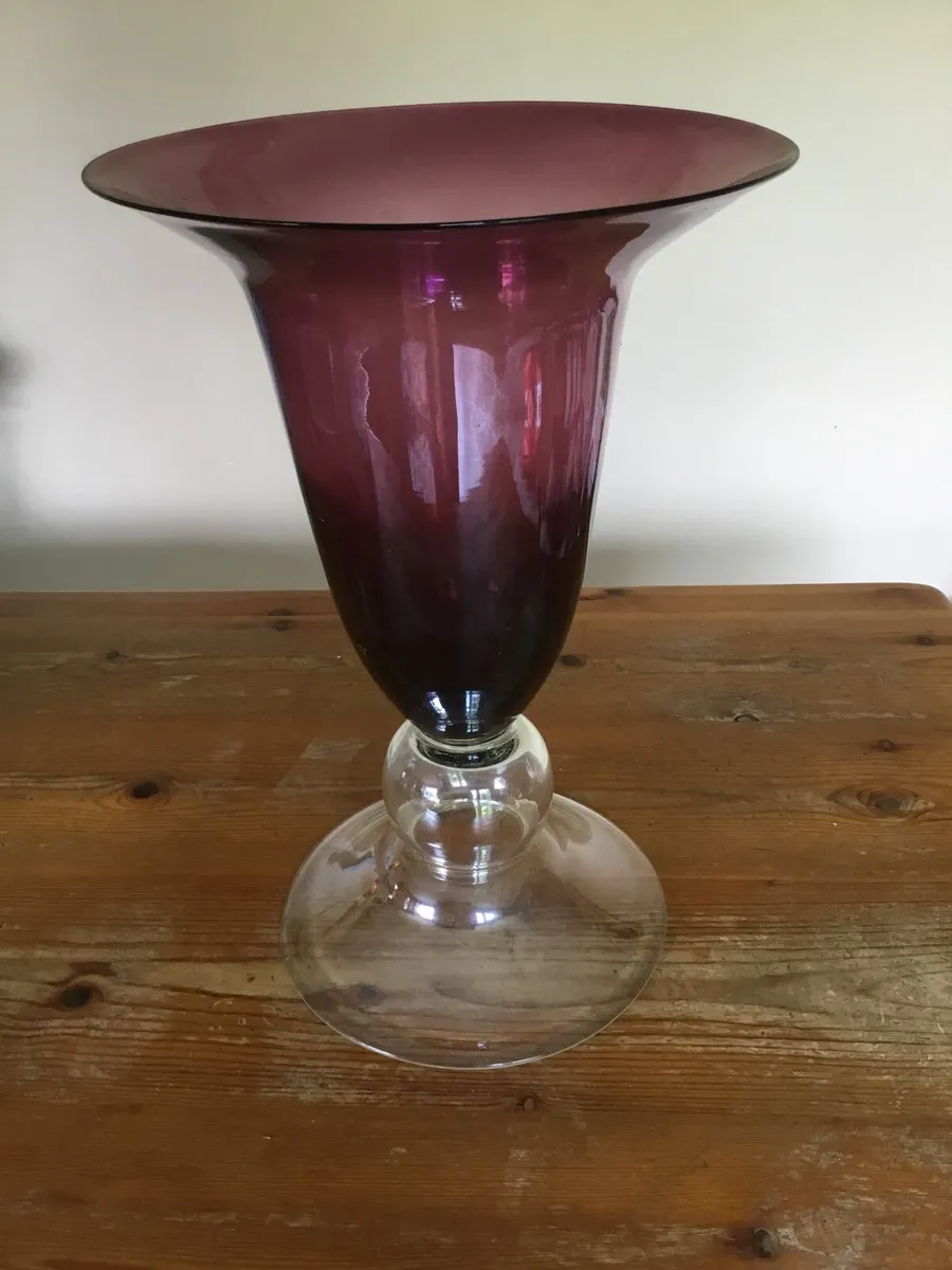 Large glass vase - Image 2