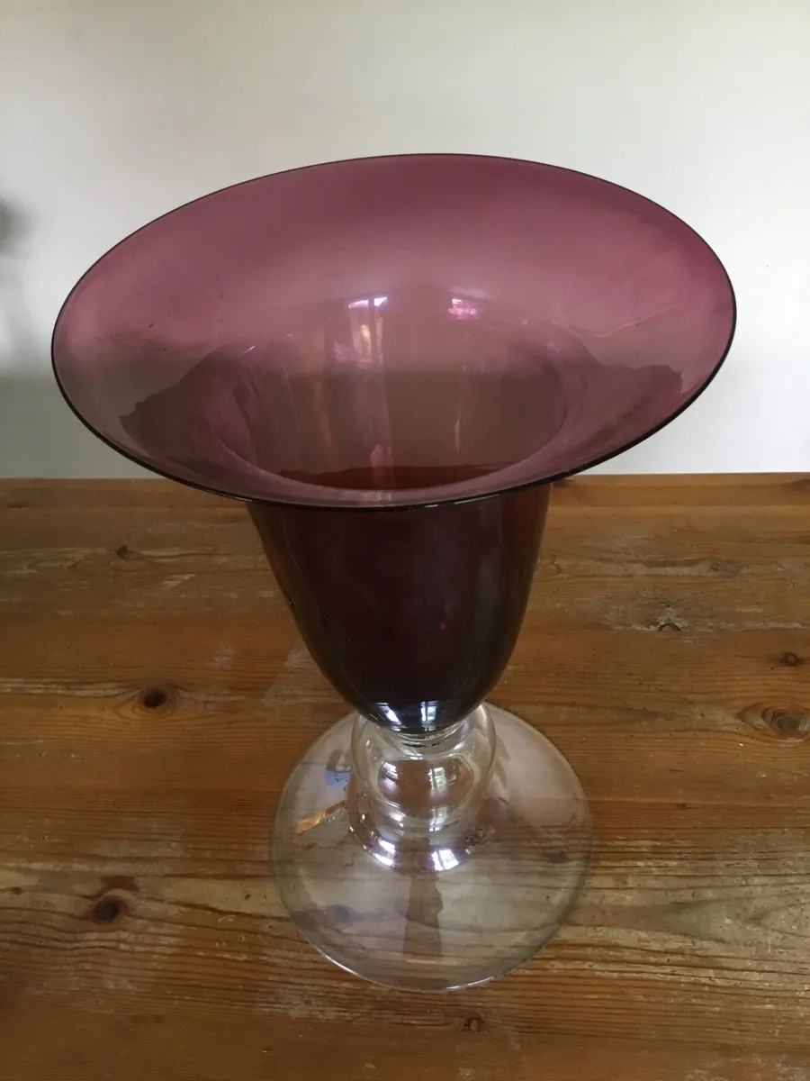 Large glass vase - Image 3
